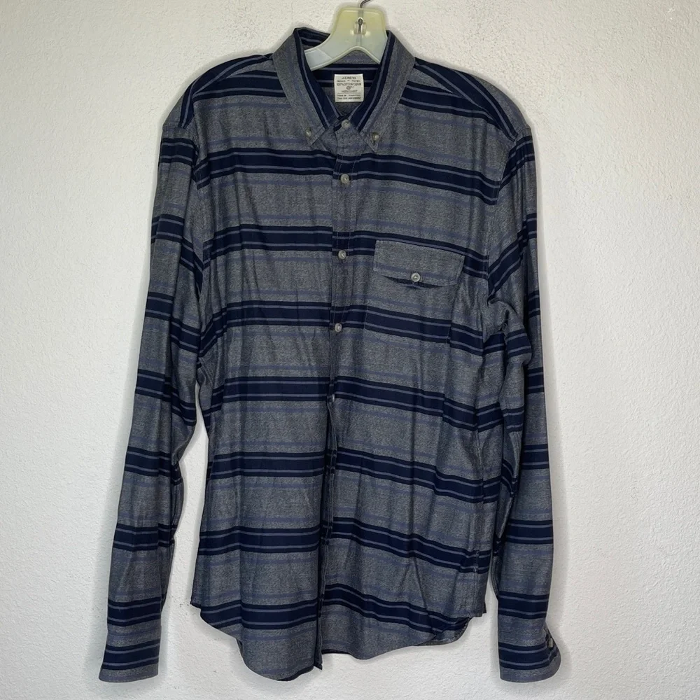 J. Crew Workshirt Blue